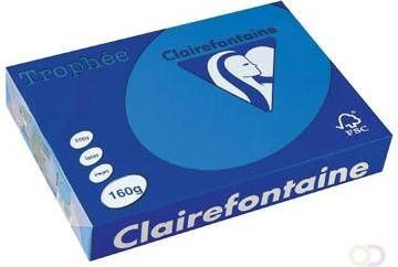 Clairefontaine Trophée Intens gekleurd papier A4 160 g 250 vel turkoois